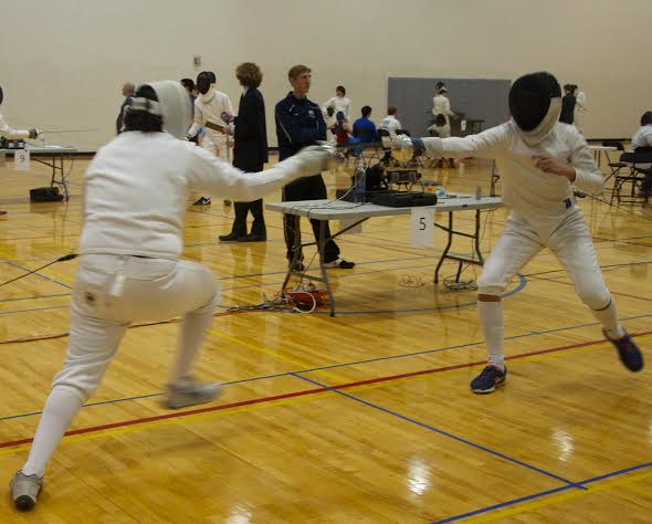 Pabon finishes 10 out of 300 in collegiate fencing tournament