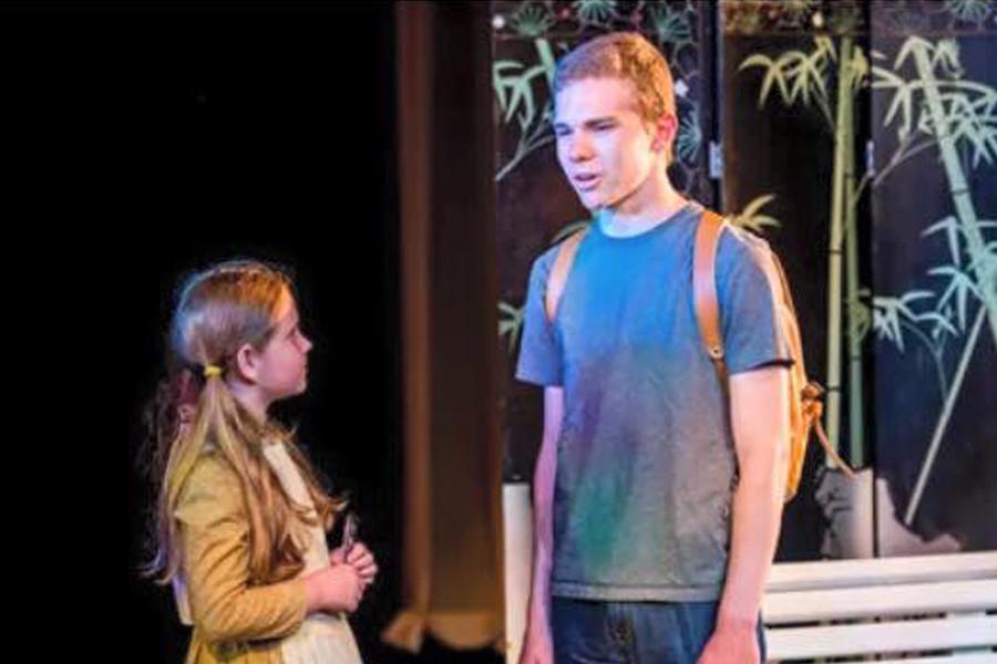 Kalish and Greenlaw perform in "As Long as the Moon Shines"