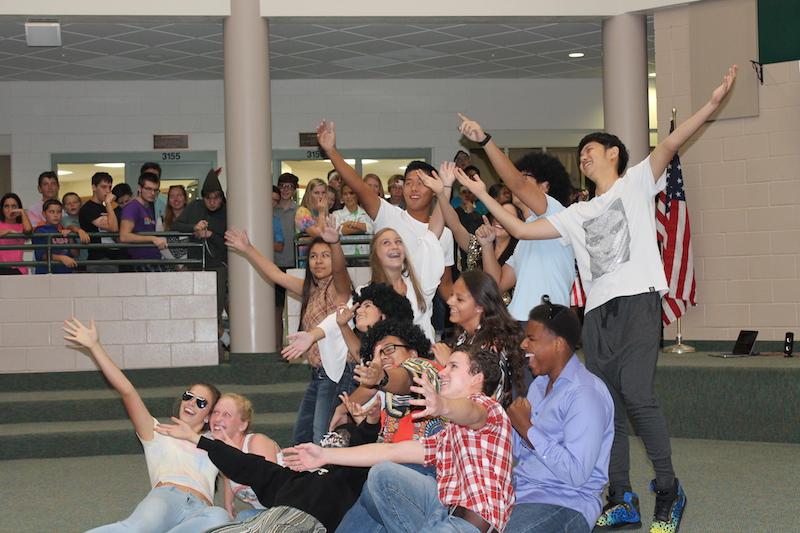 The 70's bring disco and dance to the Upper School