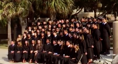 A beautiful farewell... Senior Walk video