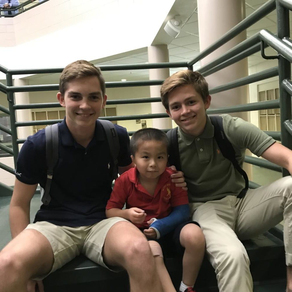 Photo of the Day: falcon friend visits upper school