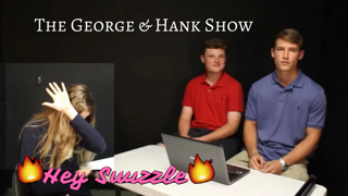 Bryce Gay and Jake Ross (George and Hank) interview youtube sensation (and sophomore) Hey Swizzle (Hailey Spolarich).