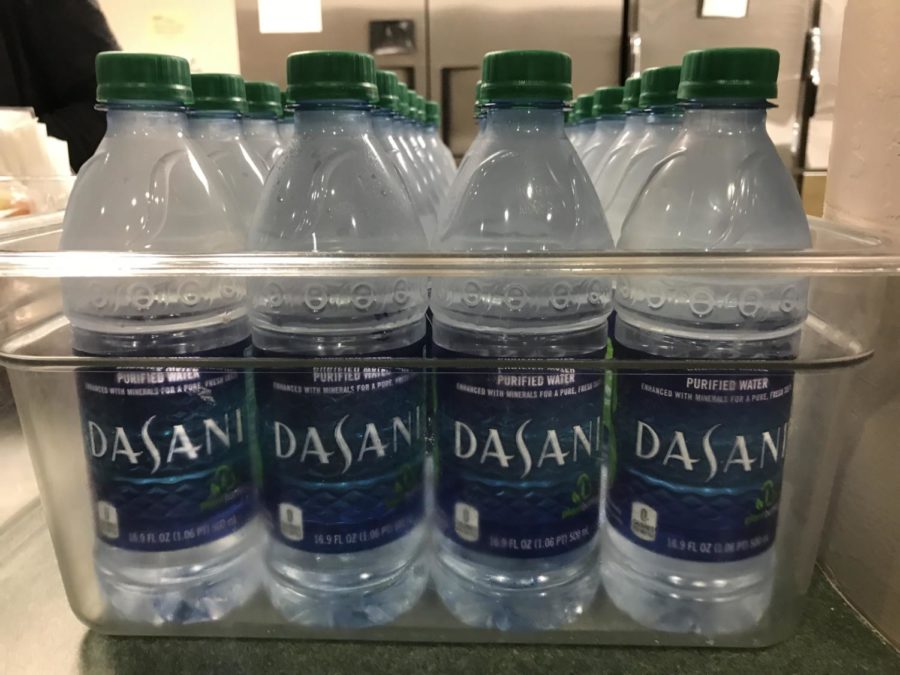 Dasani  Water being sold in the lunchroom