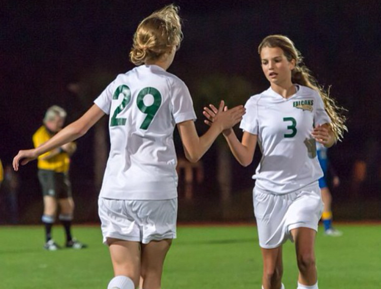 Girls Soccer takes on Booker High School for senior night