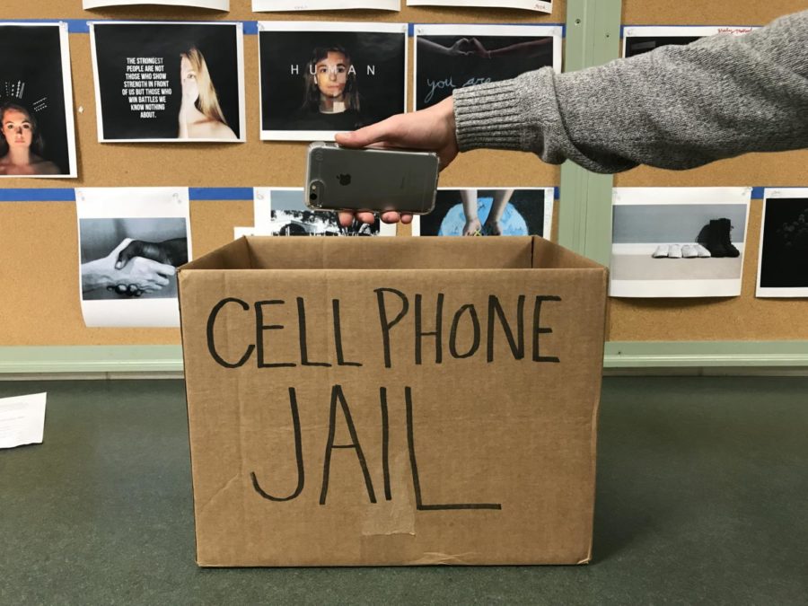 Photo of the Day: Social Experiment cell phone ban begins