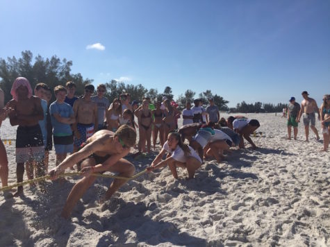 Tug-of-War was one of the exciting events that occurred during the last Beach Day in 2019.