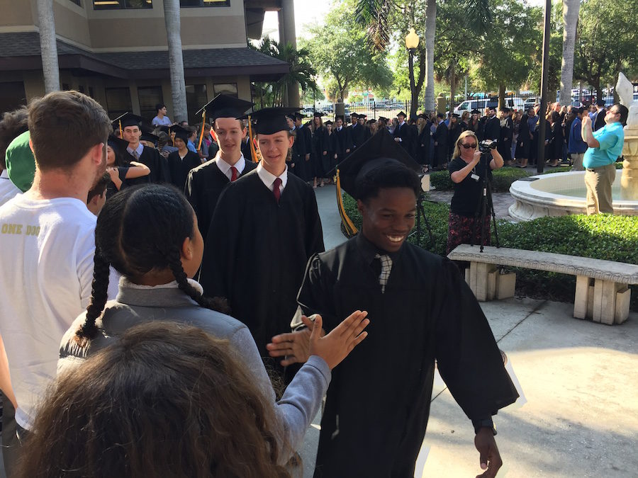 For full video of senior walk, click the image
