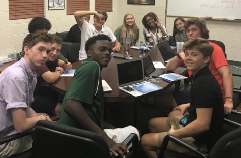 Eleven students attended the FAU college visit on Monday, the first one of the year.  