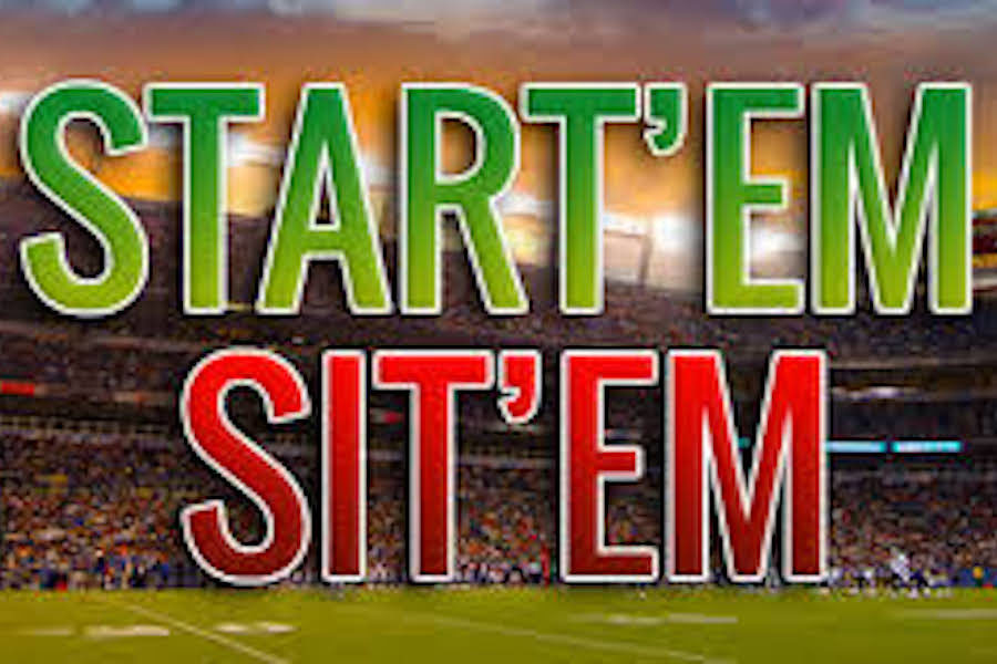 Fantasy Football Start em Sit em Week 13