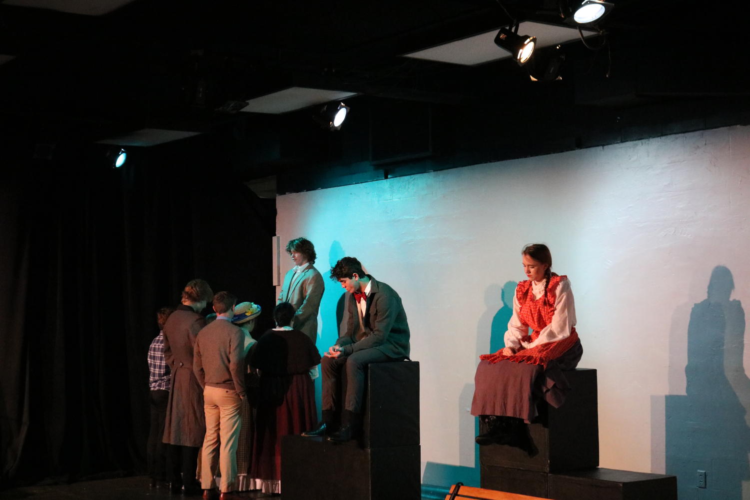 Gallery of the Day: shots from the dress rehearsal production "Our Town"