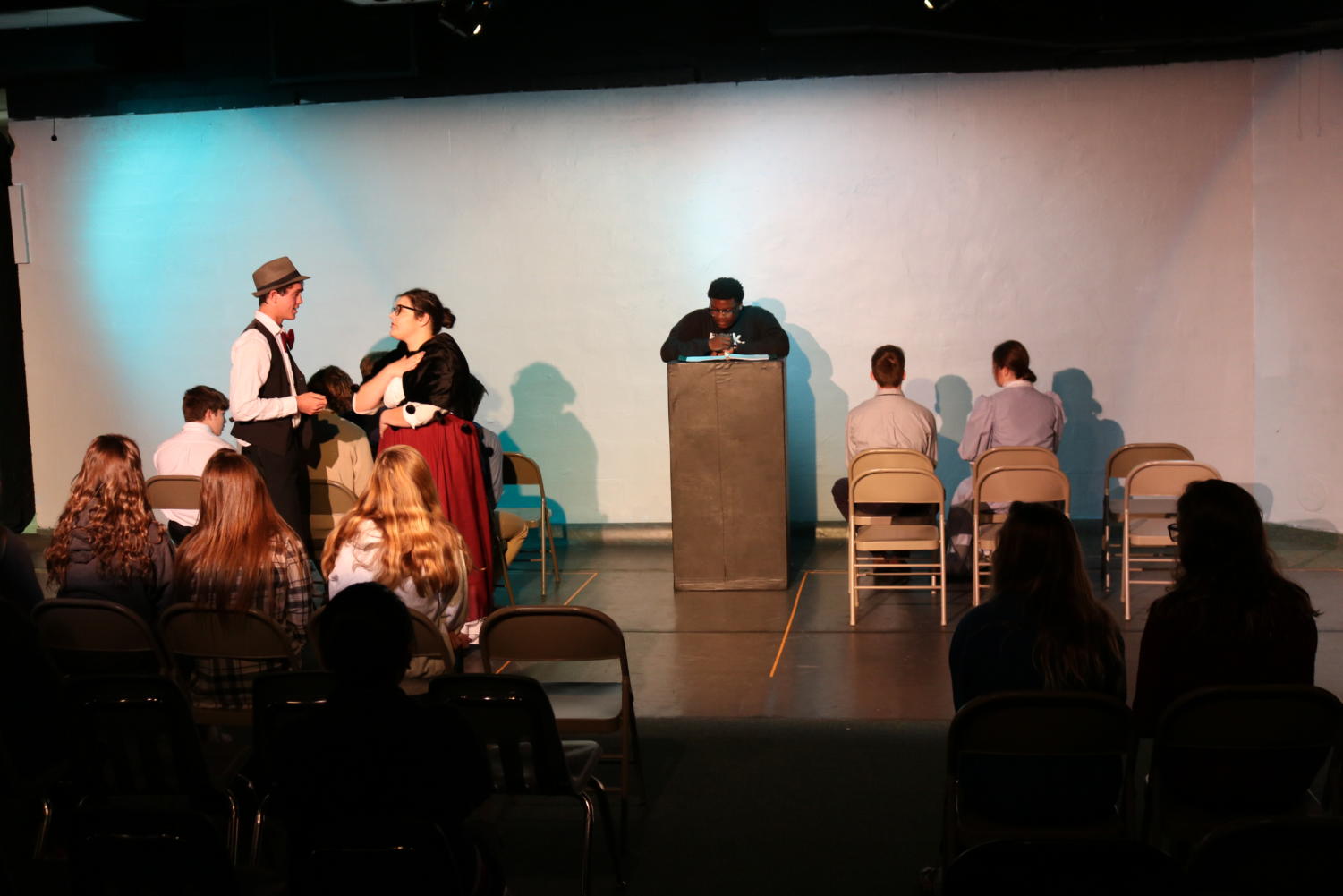 Gallery of the Day: shots from the dress rehearsal production "Our Town"