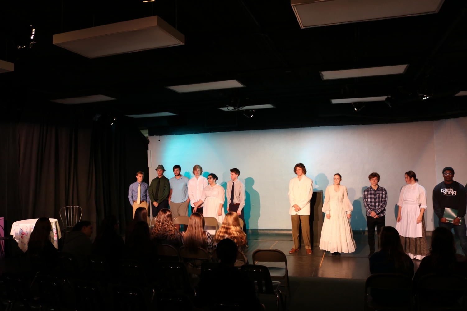 Gallery of the Day: shots from the dress rehearsal production "Our Town"