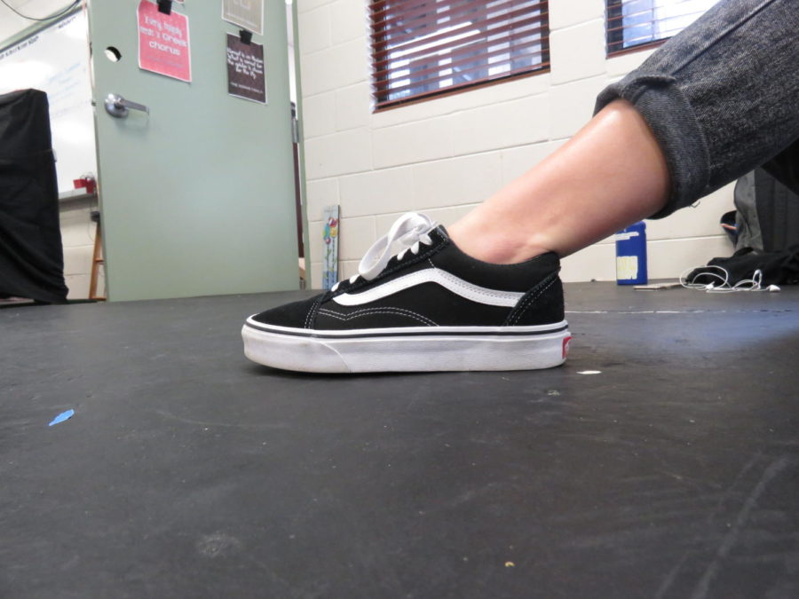 Sophomore Olivia Keurul sports a pair of Old Skools