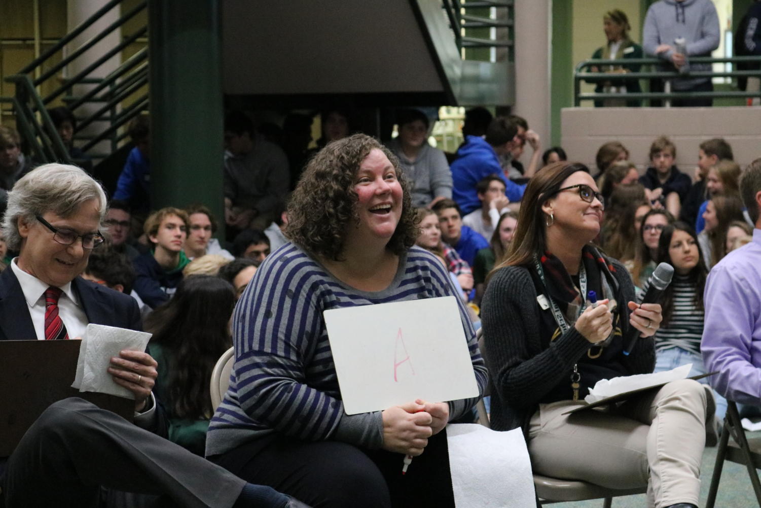 Gallery of the day: Department heads battle in "Teen Slang Trivia"