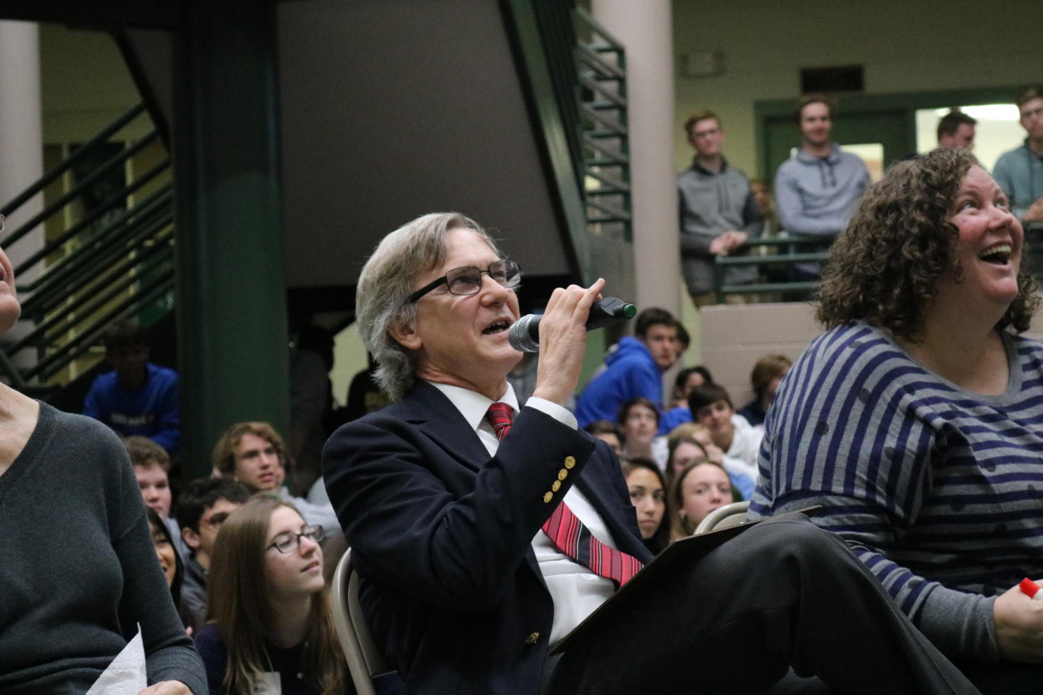 Gallery of the day: Department heads battle in "Teen Slang Trivia"