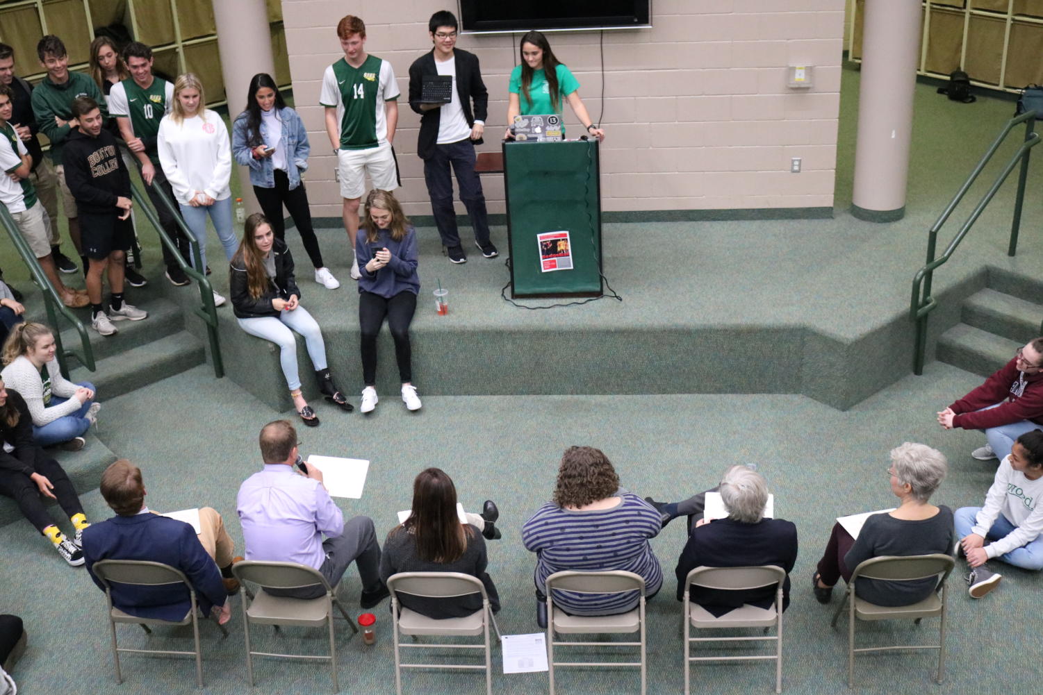 Gallery of the day: Department heads battle in "Teen Slang Trivia"