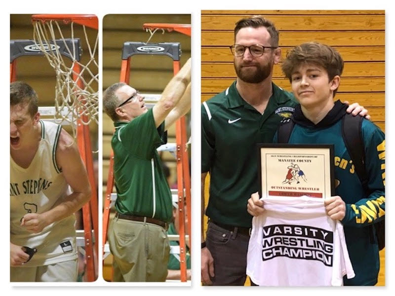 Varsity Boys Basketball and Wrestling receive accolades