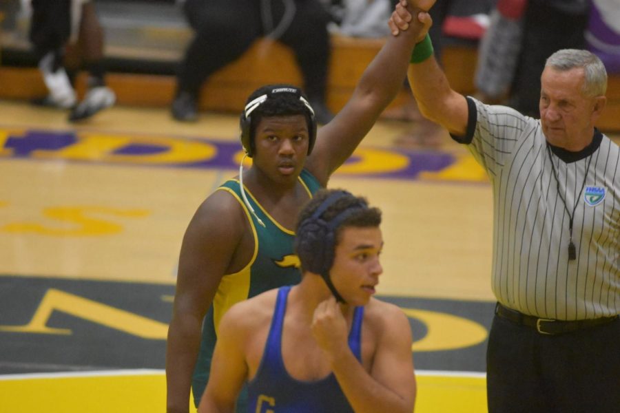 Darron Robinson, pictured, heads to States today along with senior Jake Manning. 