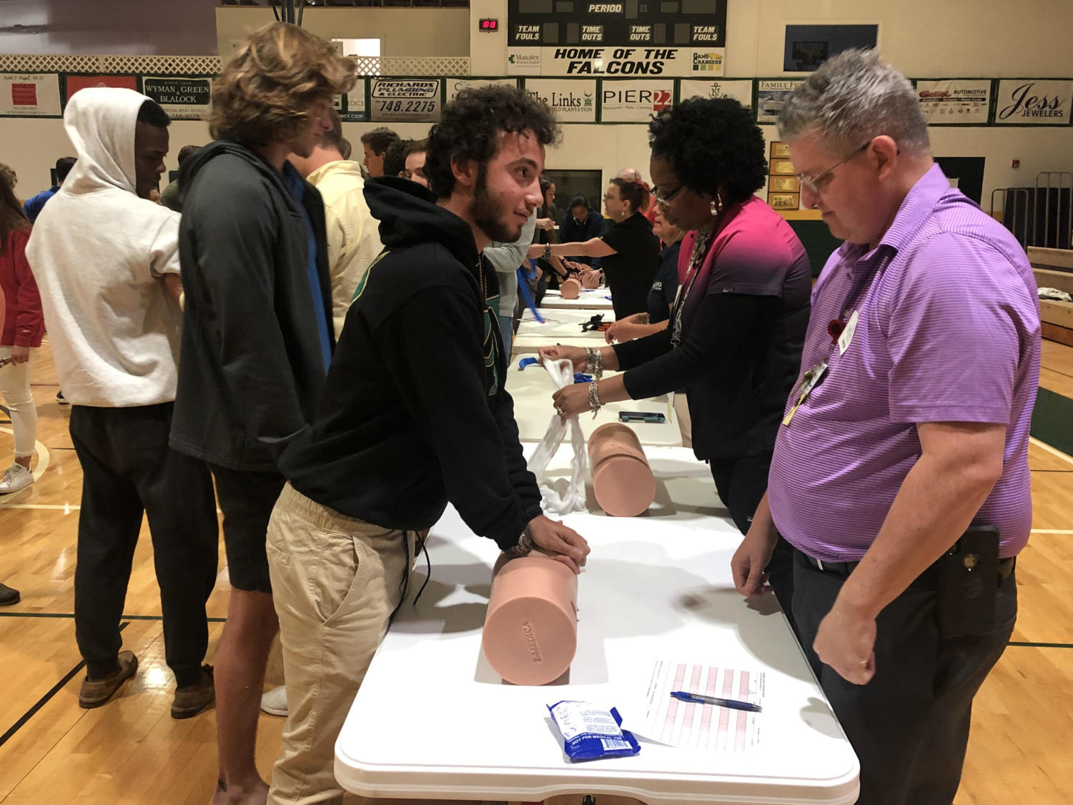 Stop the Bleed event teaches students trauma care