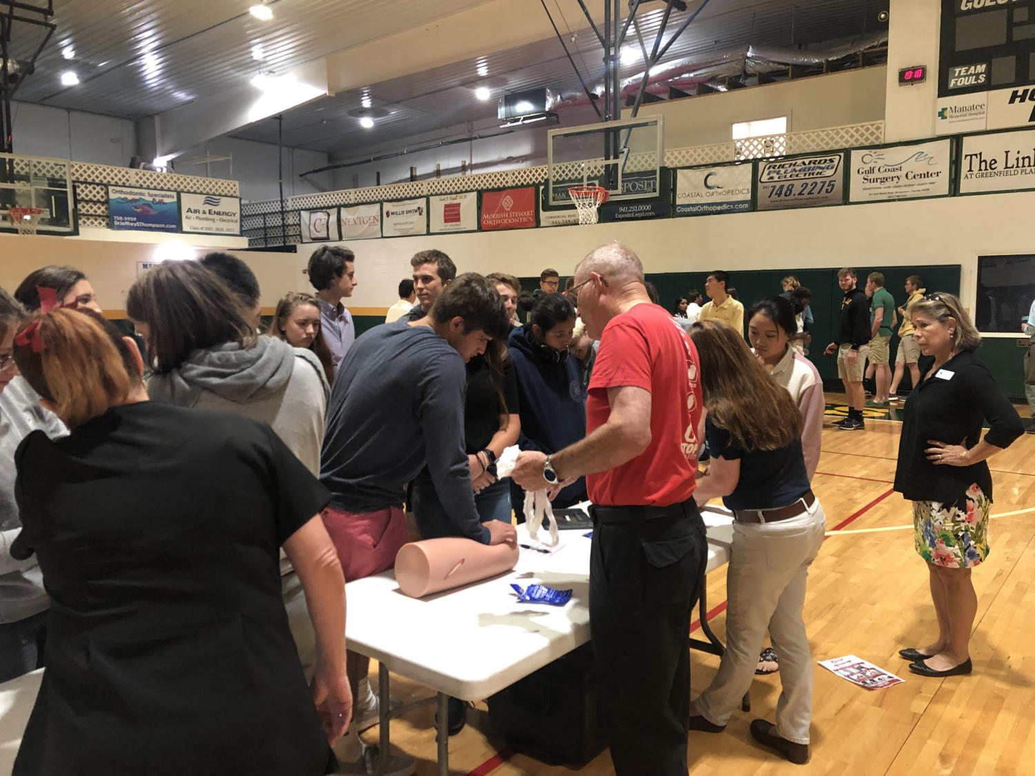 Stop the Bleed event teaches students trauma care