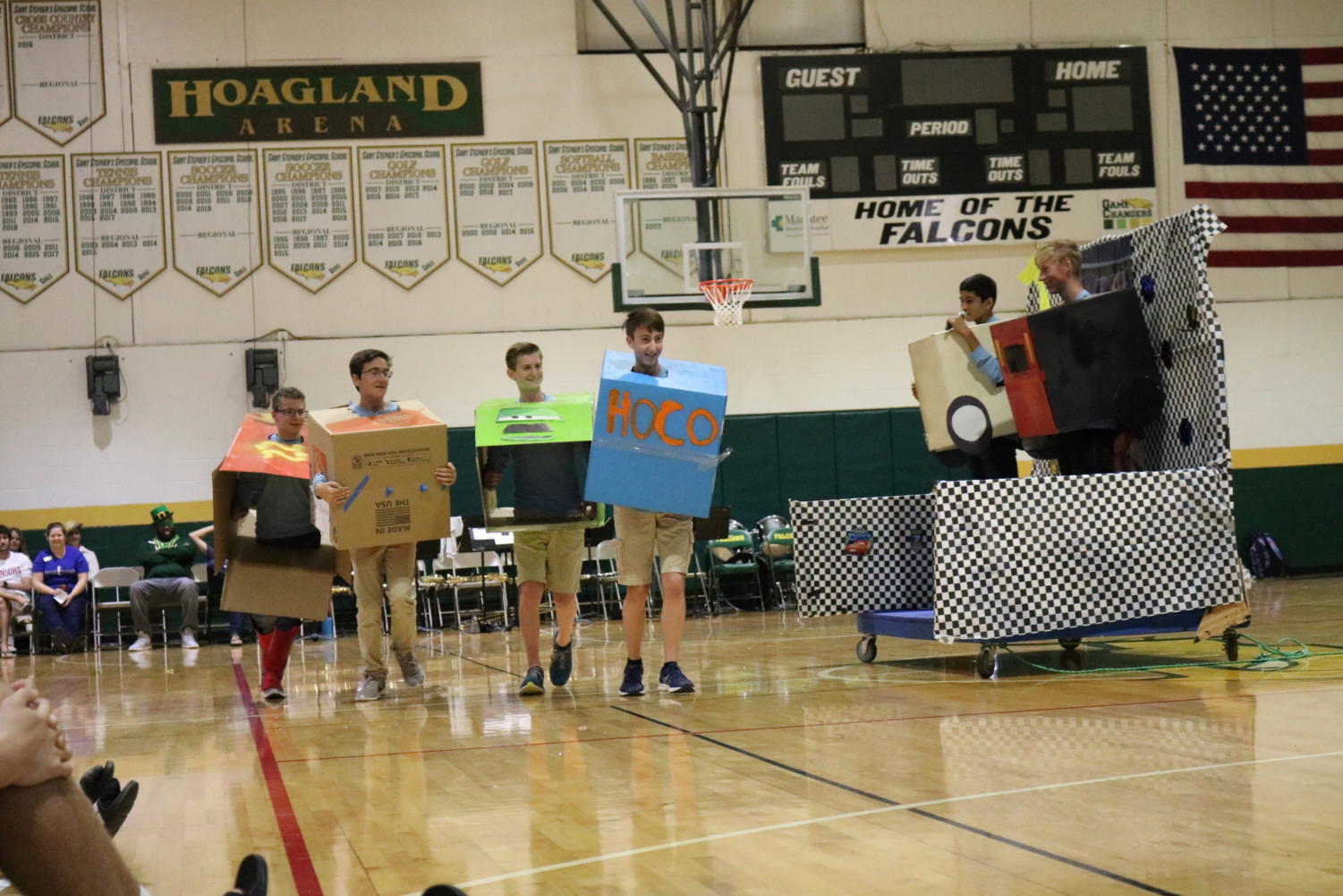 Spirit+week+day+5+photo+gallery%3A+Float+and+Skit