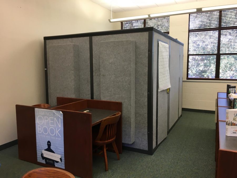 Saint Stephen's very own Study Pod can be found in the US Library