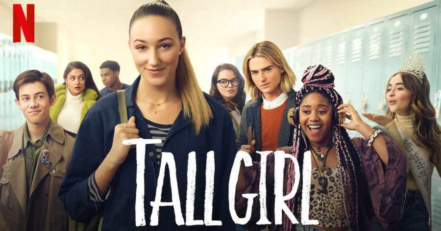 Movie poster created for this trending Netflix Original: Tall Girl. 