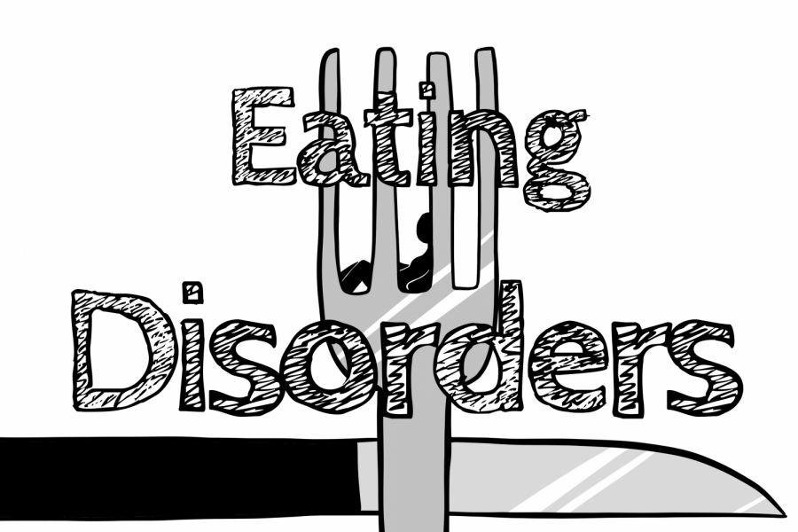 Original+art+by+staff+artist%2C+Evanthia+Stirou%2C+displaying+the+dangers+of+eating+disorders.+