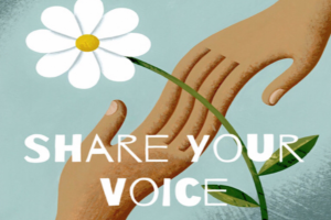 Share Your Voice is all about stories of kindness in our community and the world