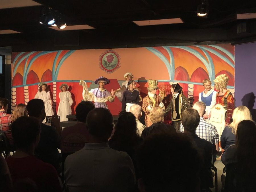 This year's production took place in the Falcon Playhouse.