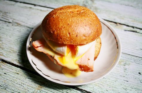 An egg sandwich can be a nutritious way to get through the school day.