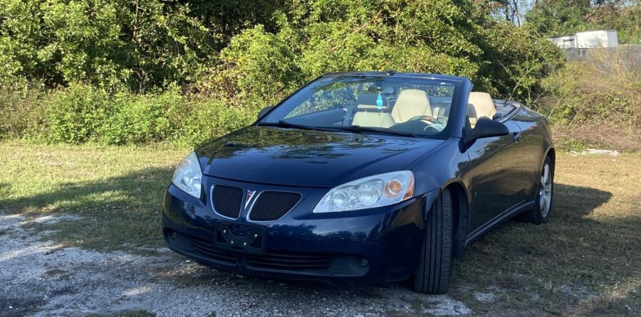 Paul, my beloved Pontiac g6, poses for a picture.