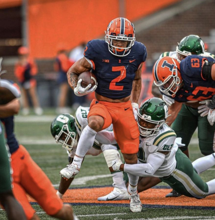 The Brown brothers were standouts at the University of Illinois. 