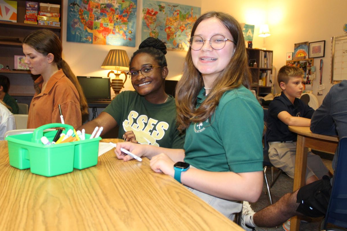   On Wednesday, September 20th, Saint Stephen’s students of all grades came together with their Falcon Friends for a day of activities and socializing. Here are some shots captured by senior Associate Editor Cassidy Miller.