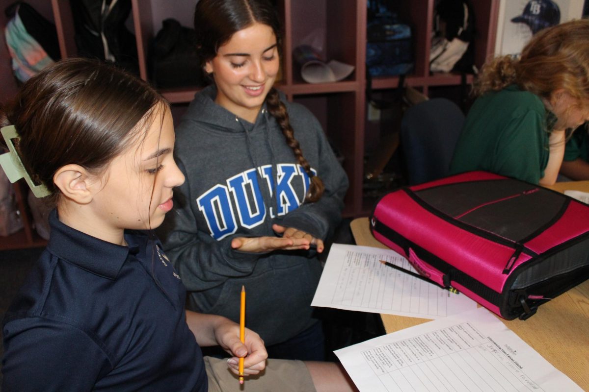   On Wednesday, September 20th, Saint Stephen’s students of all grades came together with their Falcon Friends for a day of activities and socializing. Here are some shots captured by senior Associate Editor Cassidy Miller.