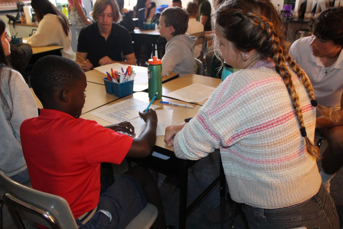   On Wednesday, September 20th, Saint Stephen’s students of all grades came together with their Falcon Friends for a day of activities and socializing. Here are some shots captured by senior Associate Editor Cassidy Miller.