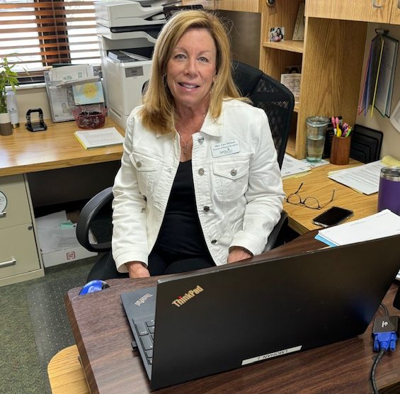 Director of Human Resources Mrs. Lisa Mohan is thrilled to see the success of the Wellness Initiative. (Photo by Mrs. Laurie McFeeley)