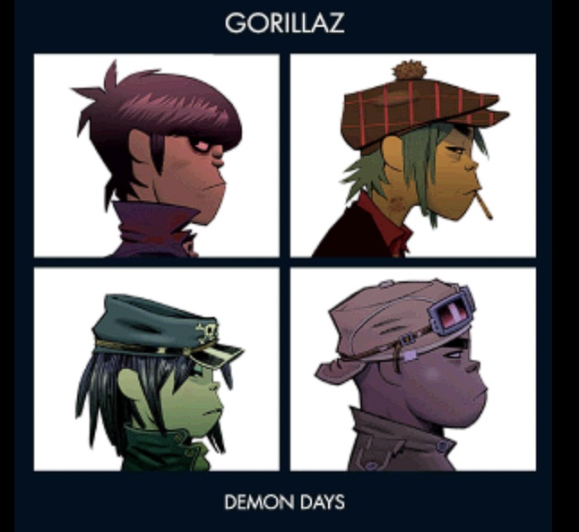 Demon Days album cover