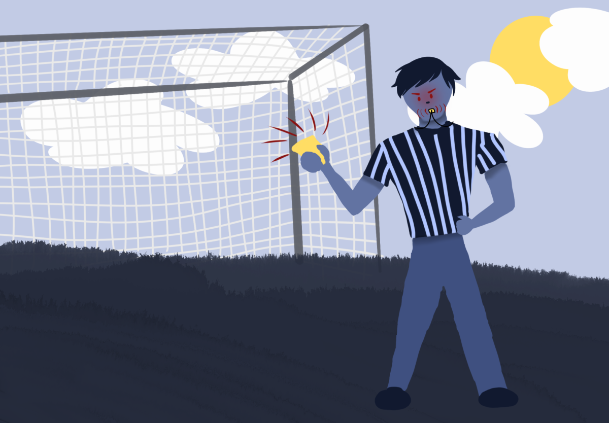 If you follow my five tactics, I'm sure the ref will be blushing so hard he'll be as red as a tomato.
