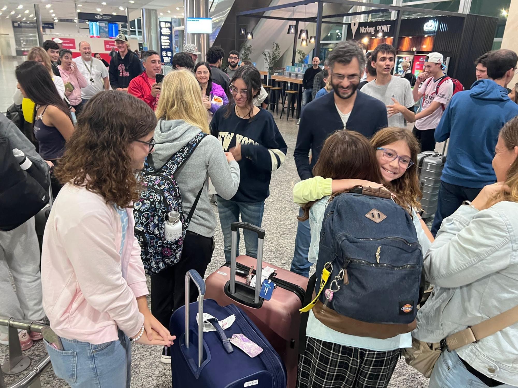 Falcons return from Argentina exchange trip.