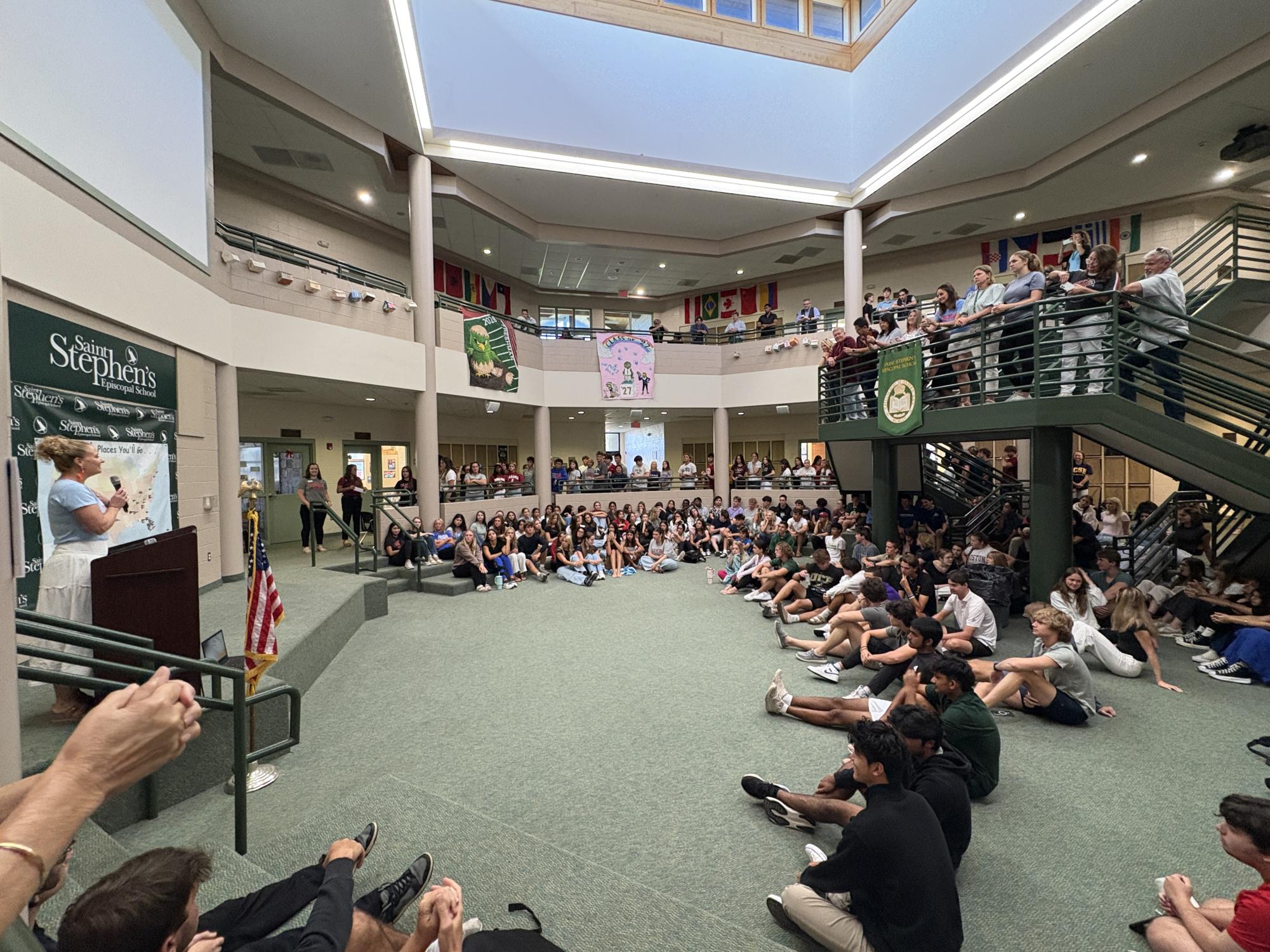 College Pennant Ceremony 2025
