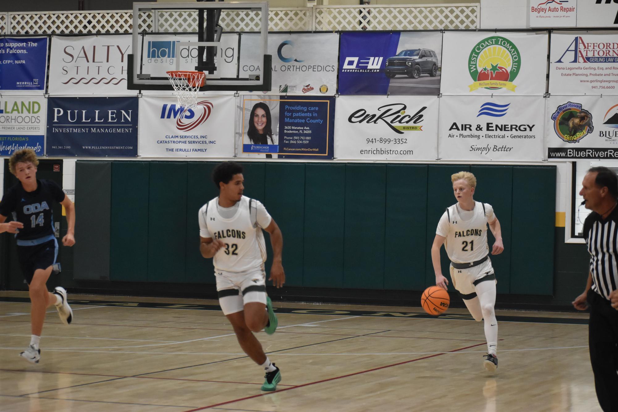 Varsity basketball tops ODA 66-30