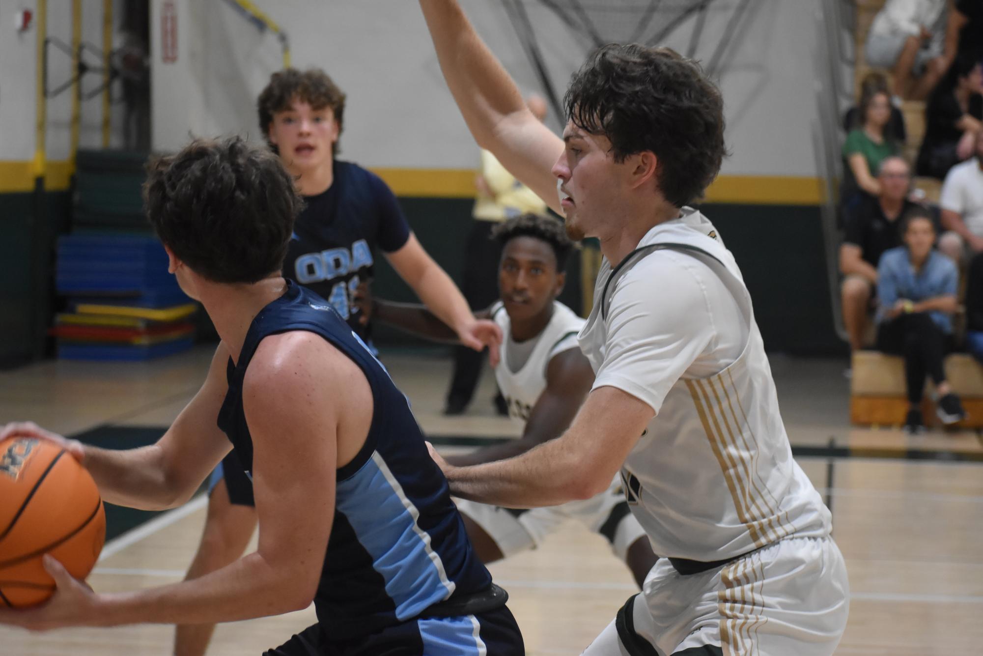 Varsity basketball tops ODA 66-30