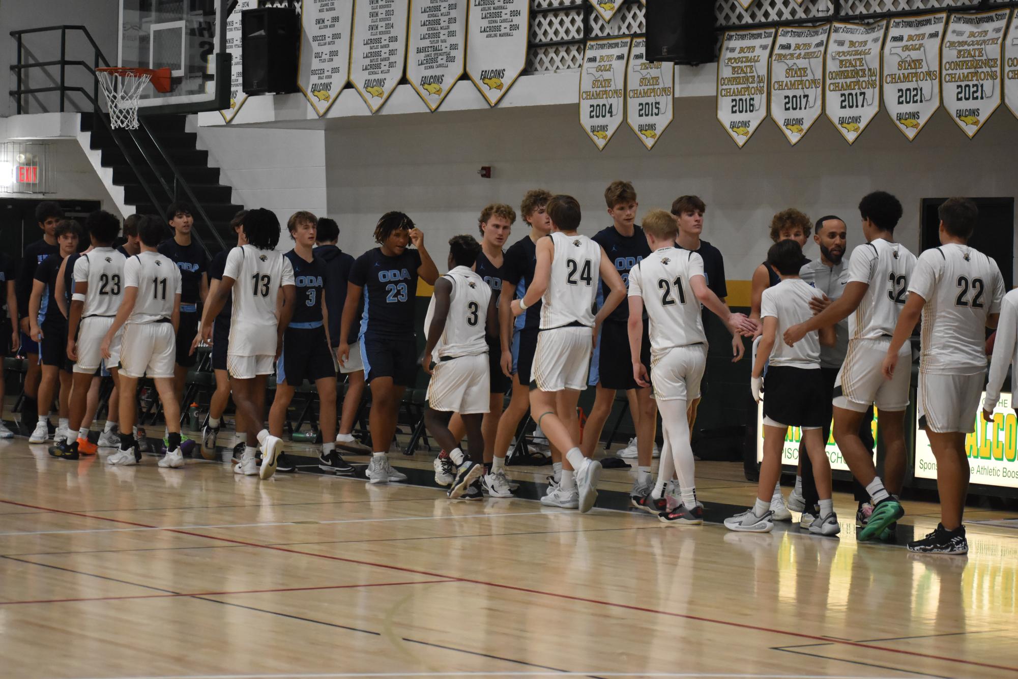 Varsity basketball tops ODA 66-30