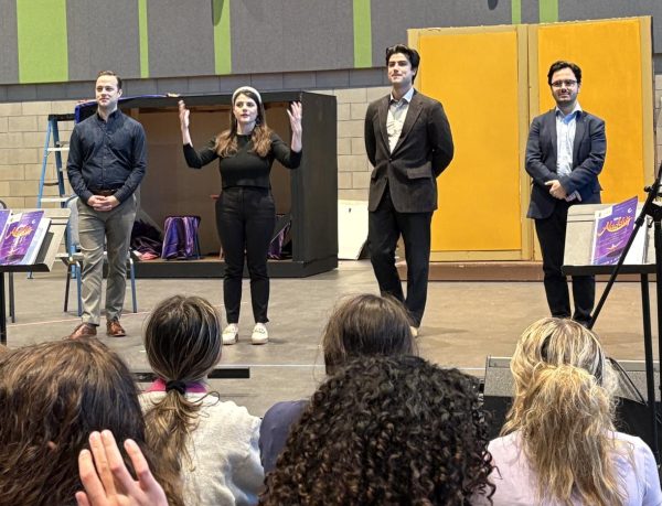 The Pullen Center hosted events like this one, when the Sarasota Opera House presented to the Upper School. Photo credit: Blake Hoonhout
