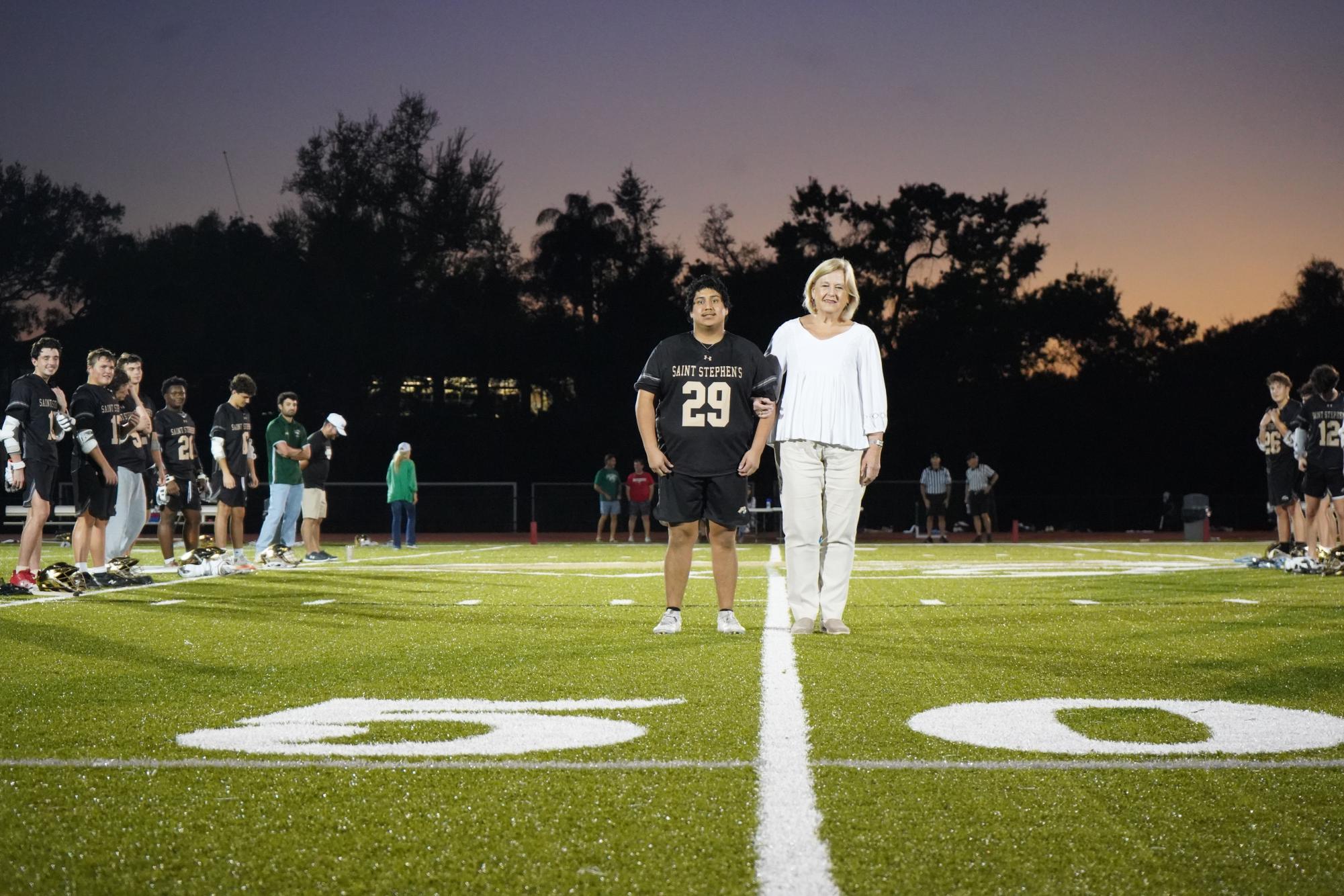 Boys lacrosse faces off against ODA on Senior Night