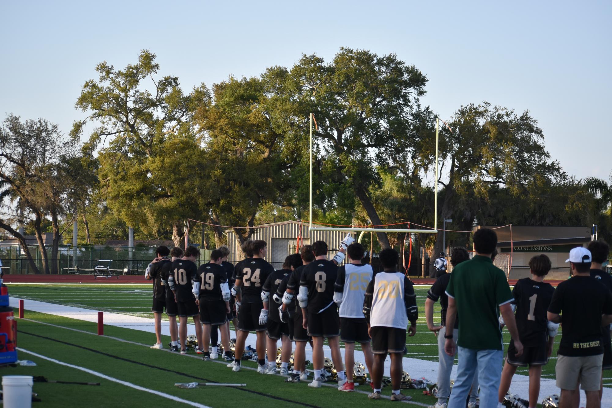 Boys lacrosse faces off against ODA on Senior Night