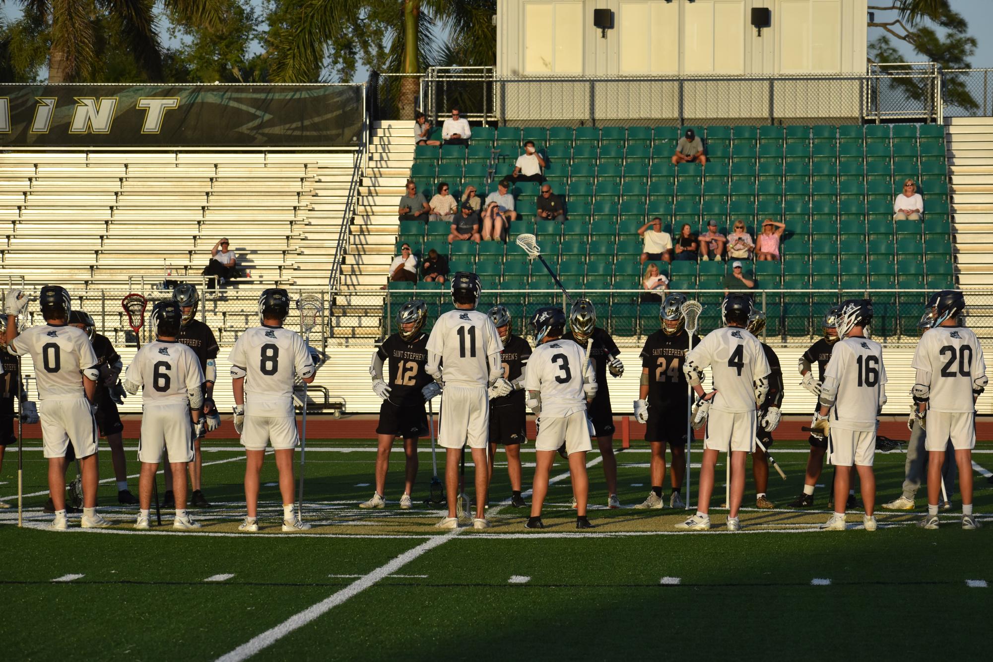 Boys lacrosse faces off against ODA on Senior Night
