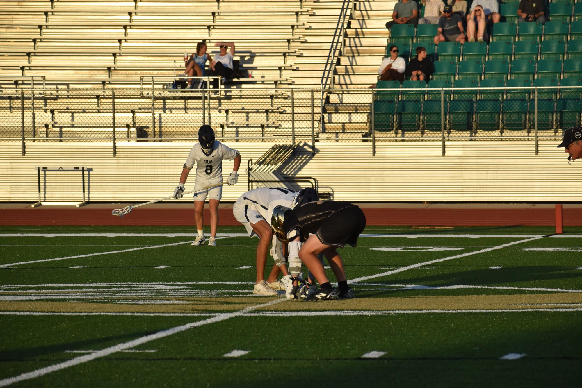 Boys lacrosse faces off against ODA on Senior Night
