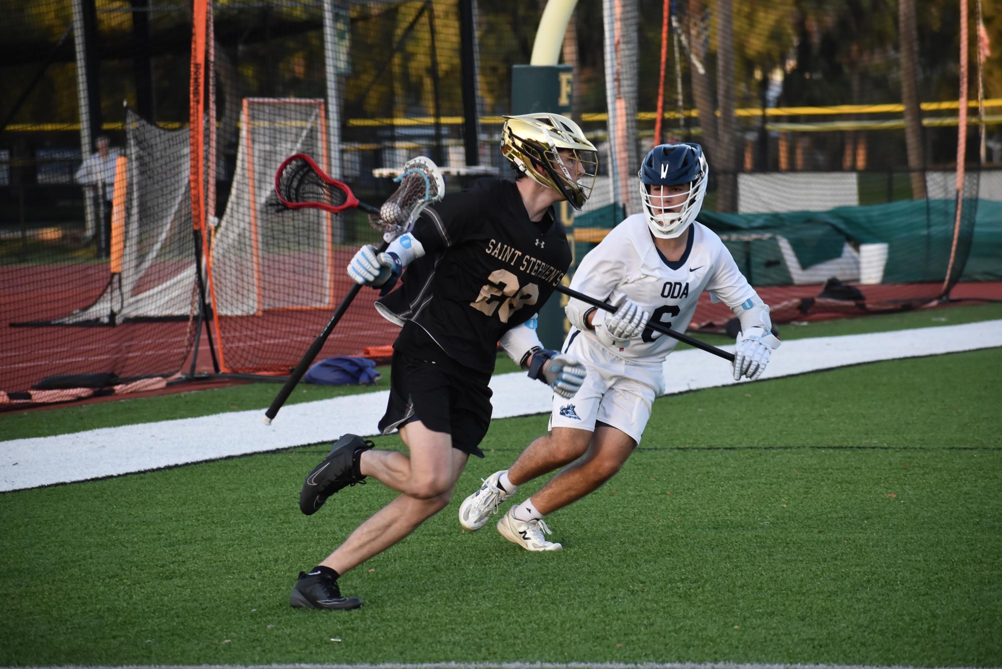 Boys lacrosse faces off against ODA on Senior Night